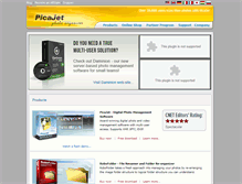 Tablet Screenshot of picajet.com