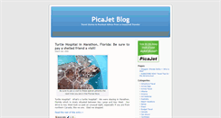 Desktop Screenshot of blog.picajet.com