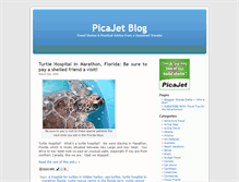 Tablet Screenshot of blog.picajet.com
